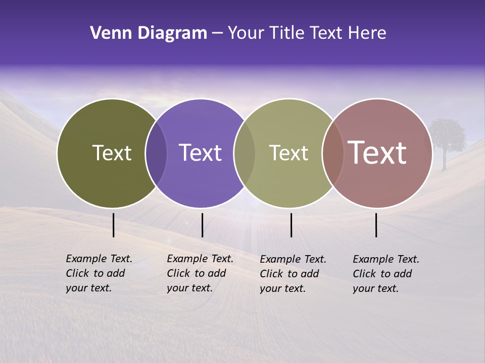Crucifixion Scene Graphic PowerPoint Template