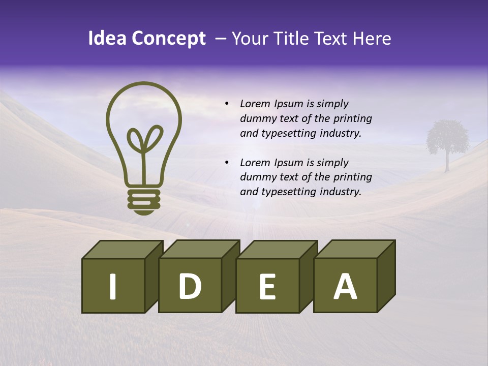 Crucifixion Scene Graphic PowerPoint Template