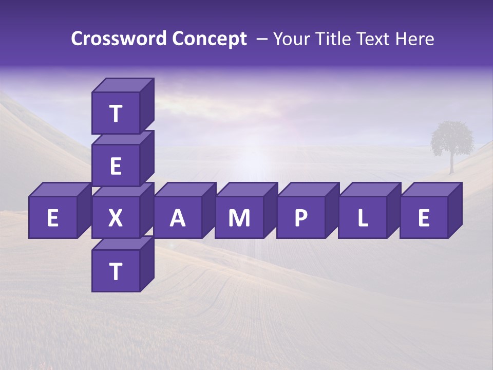 Crucifixion Scene Graphic PowerPoint Template