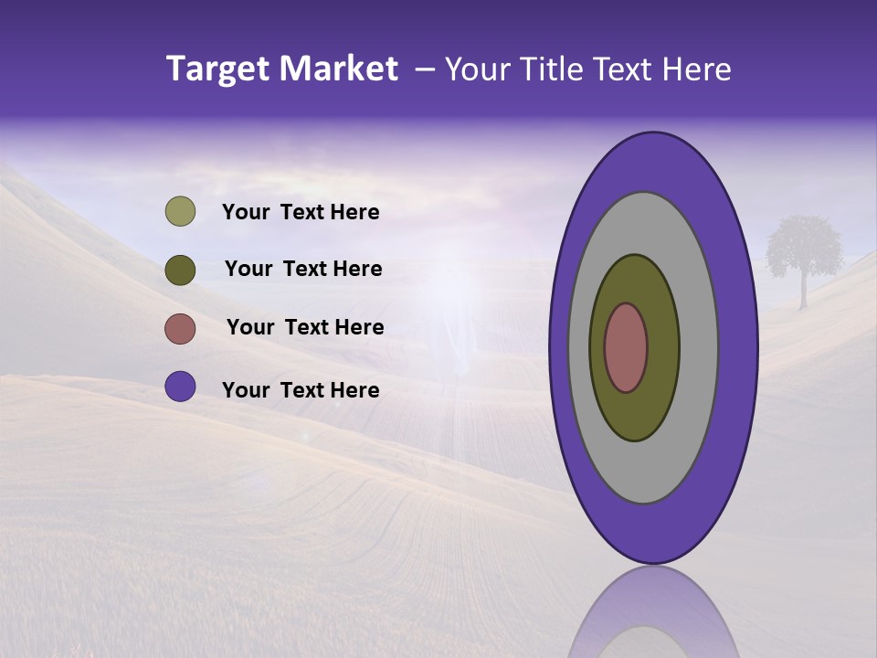 Crucifixion Scene Graphic PowerPoint Template