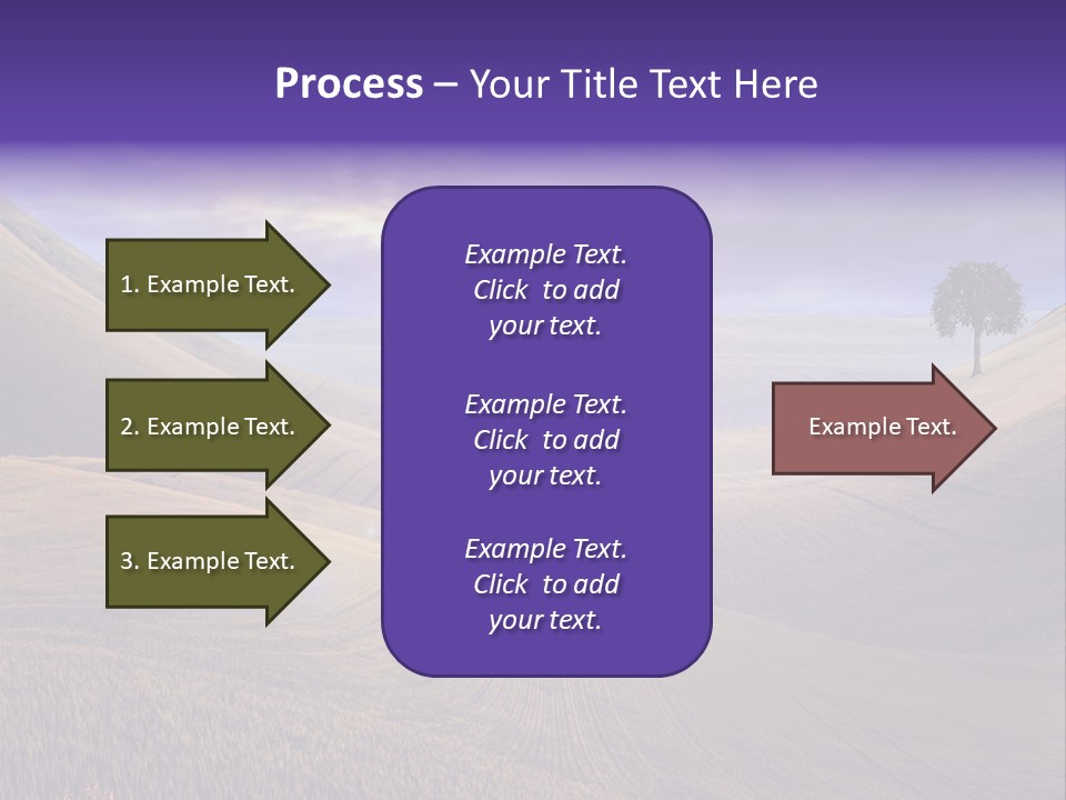 Crucifixion Scene Graphic PowerPoint Template