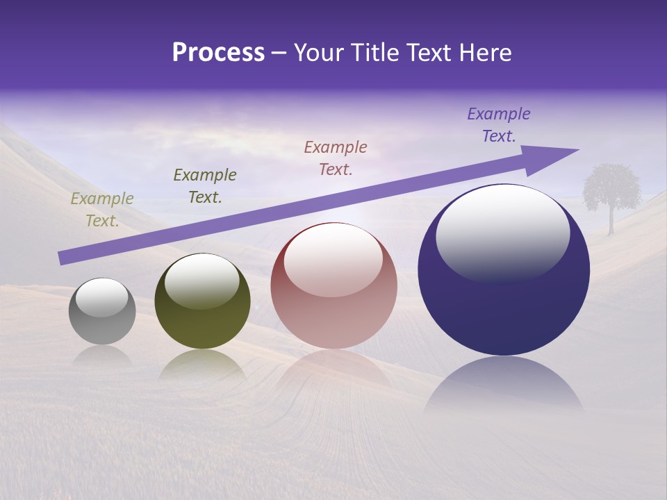 Crucifixion Scene Graphic PowerPoint Template