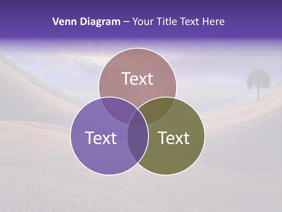 Crucifixion Scene Graphic PowerPoint Template