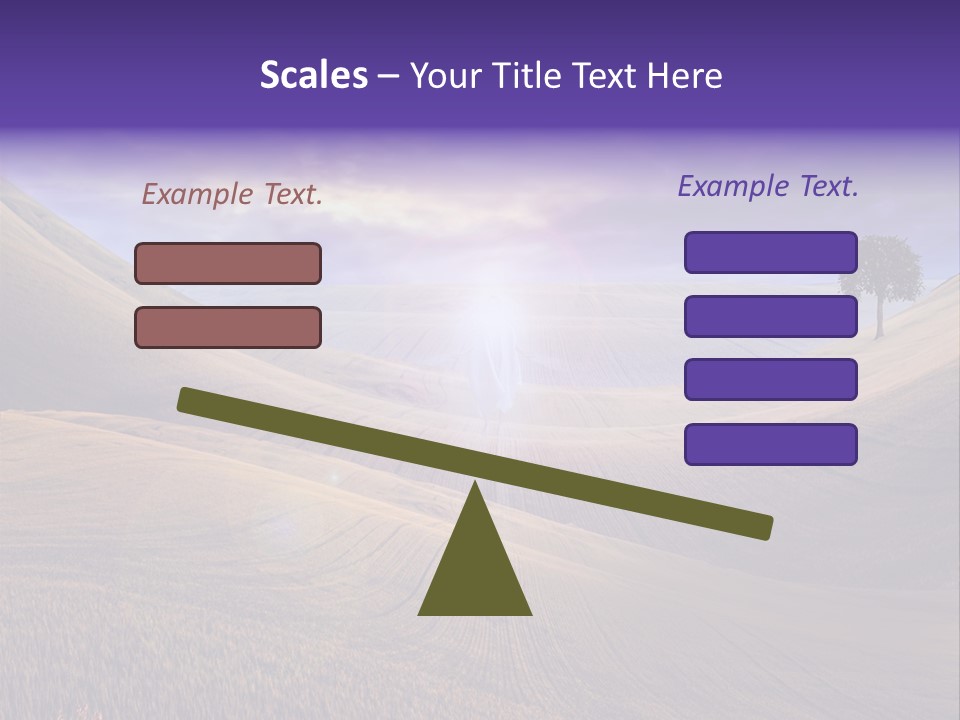 Crucifixion Scene Graphic PowerPoint Template