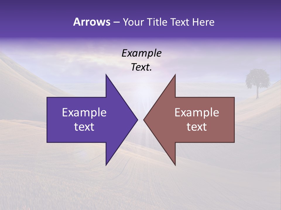 Crucifixion Scene Graphic PowerPoint Template