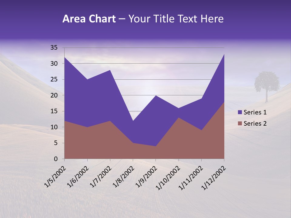 Crucifixion Scene Graphic PowerPoint Template