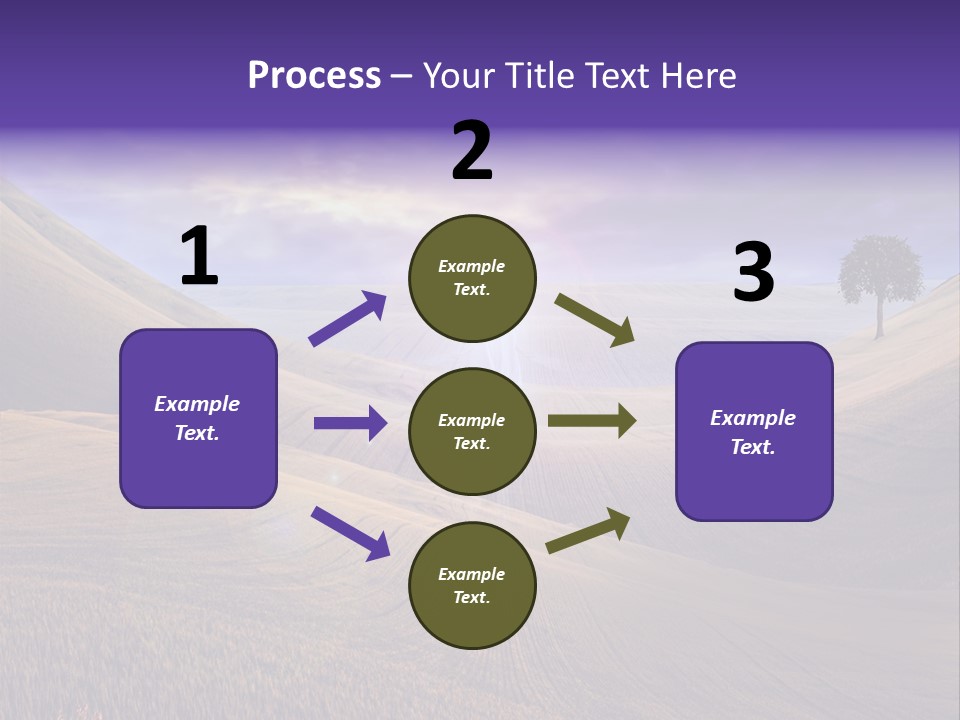 Crucifixion Scene Graphic PowerPoint Template