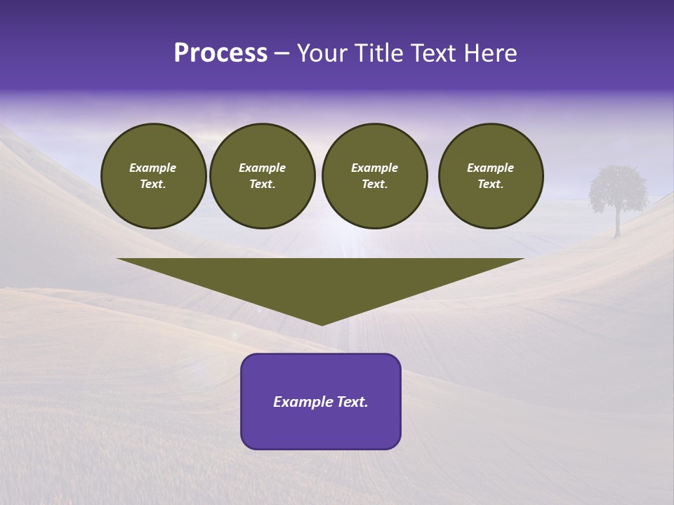 Crucifixion Scene Graphic PowerPoint Template