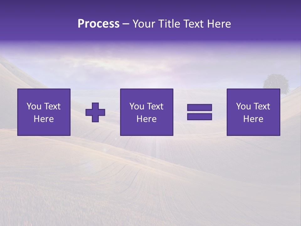 Crucifixion Scene Graphic PowerPoint Template