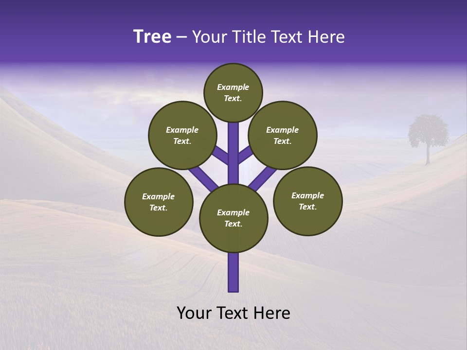 Crucifixion Scene Graphic PowerPoint Template