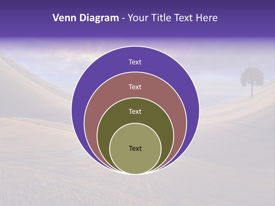 Crucifixion Scene Graphic PowerPoint Template