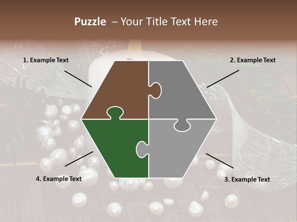 Decoration Christmastide Twig PowerPoint Template