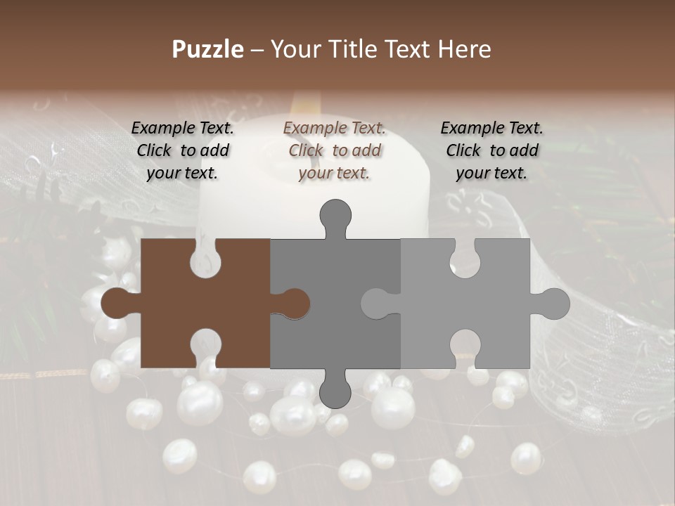 Decoration Christmastide Twig PowerPoint Template