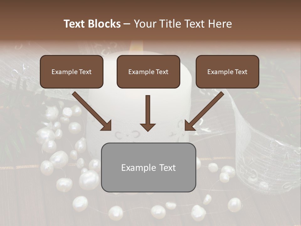 Decoration Christmastide Twig PowerPoint Template