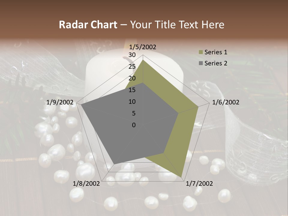 Decoration Christmastide Twig PowerPoint Template