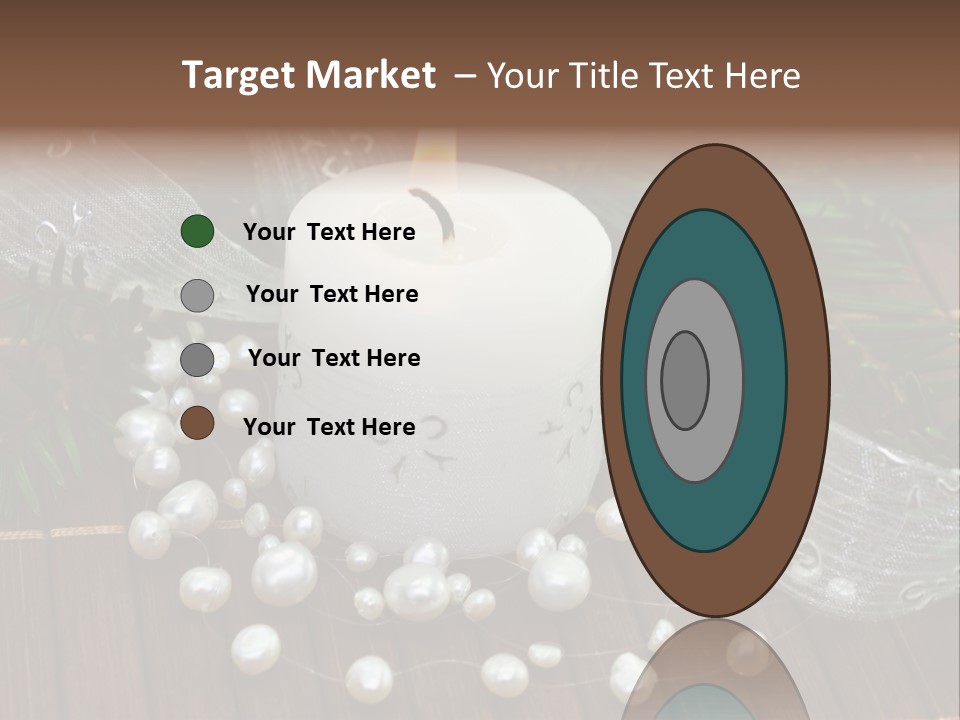 Decoration Christmastide Twig PowerPoint Template