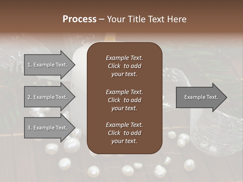 Decoration Christmastide Twig PowerPoint Template