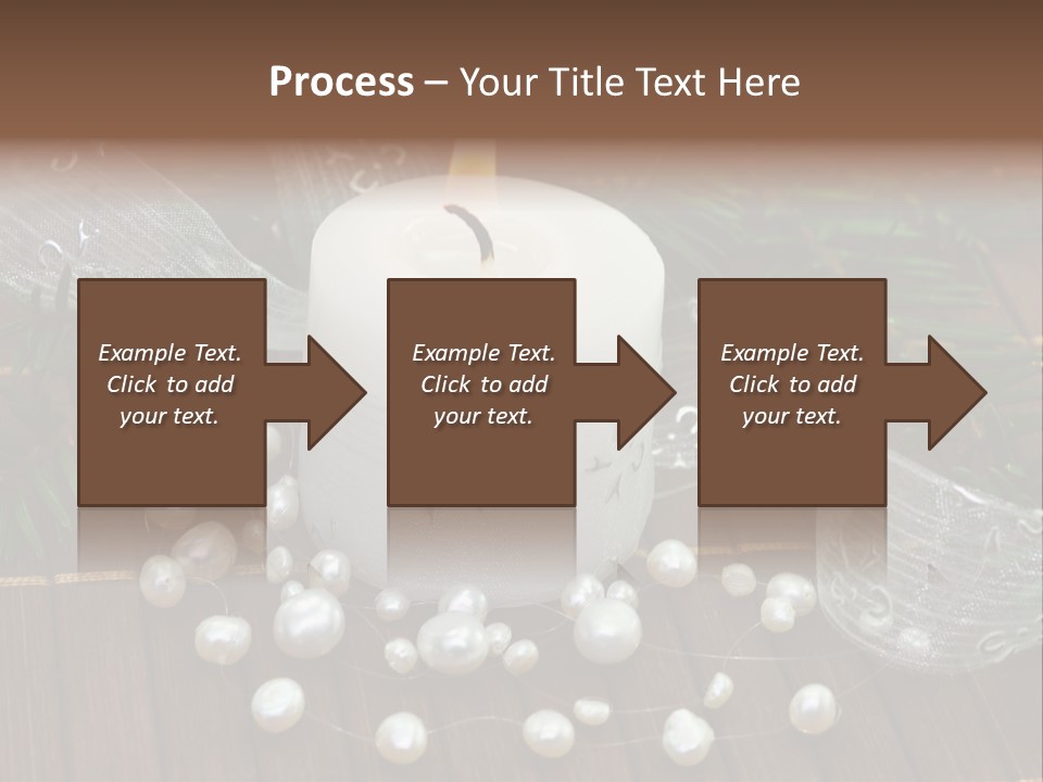 Decoration Christmastide Twig PowerPoint Template