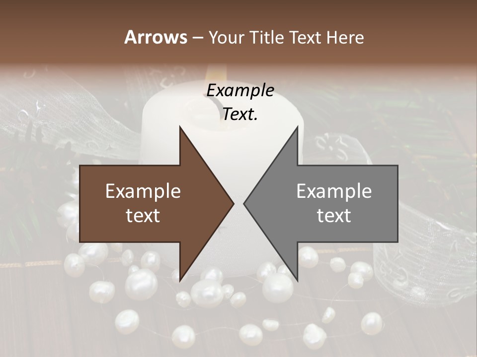 Decoration Christmastide Twig PowerPoint Template