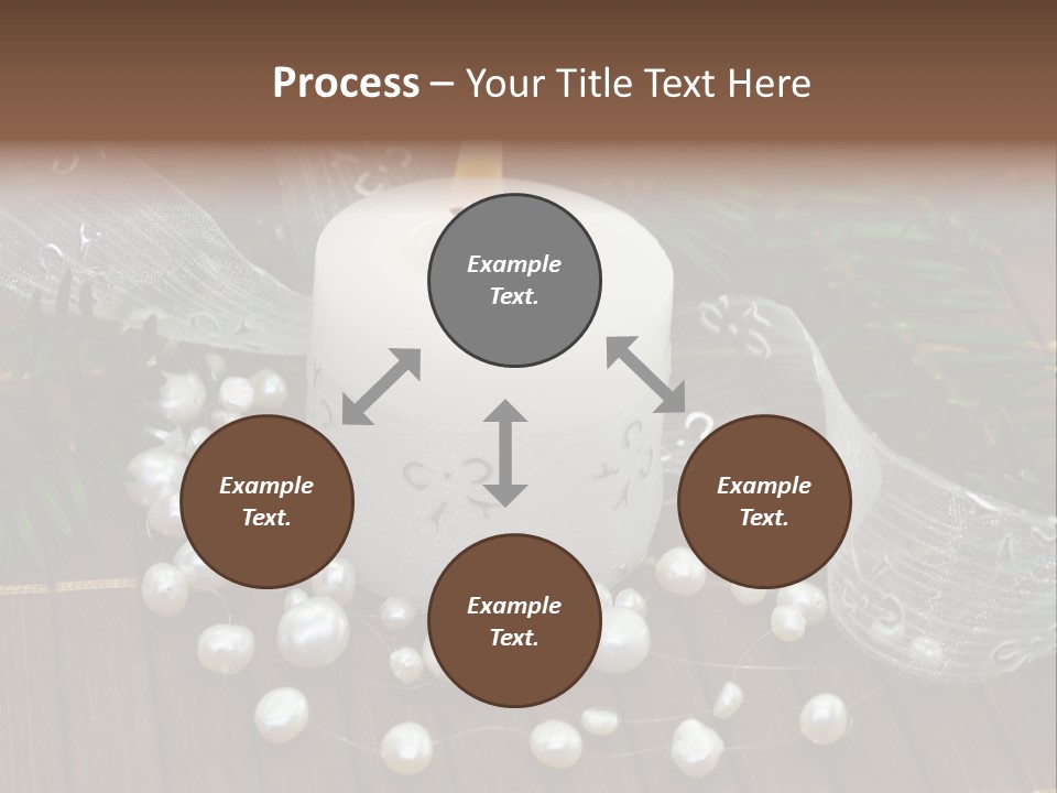 Decoration Christmastide Twig PowerPoint Template