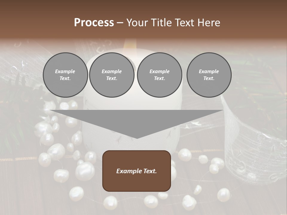 Decoration Christmastide Twig PowerPoint Template
