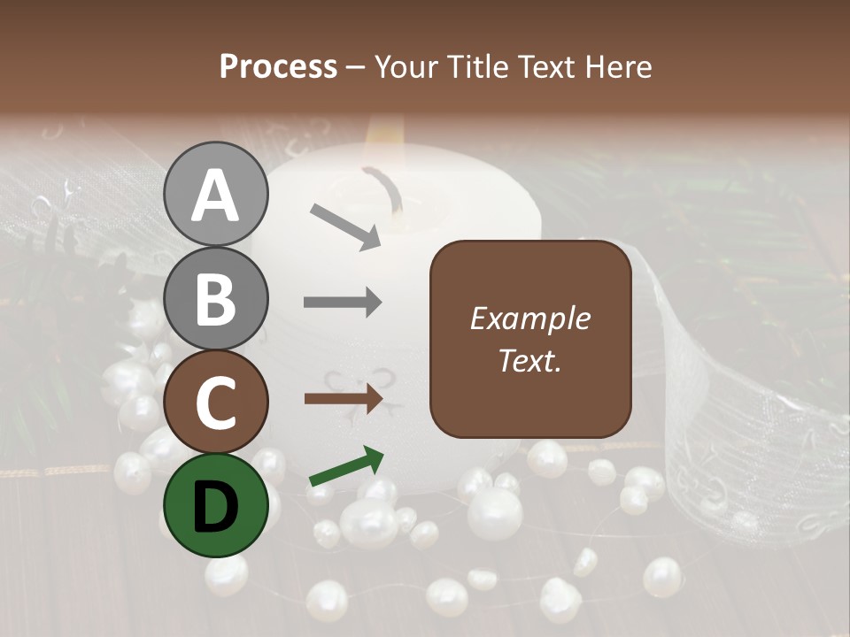 Decoration Christmastide Twig PowerPoint Template