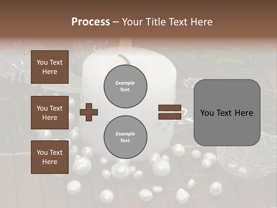 Decoration Christmastide Twig PowerPoint Template