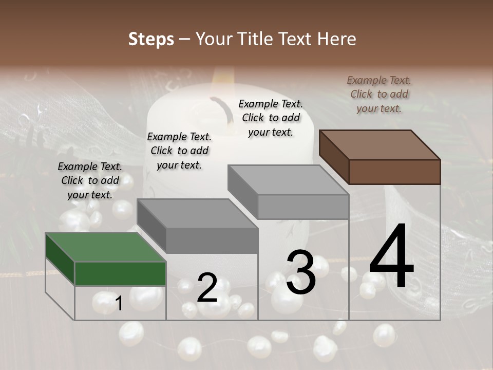 Decoration Christmastide Twig PowerPoint Template
