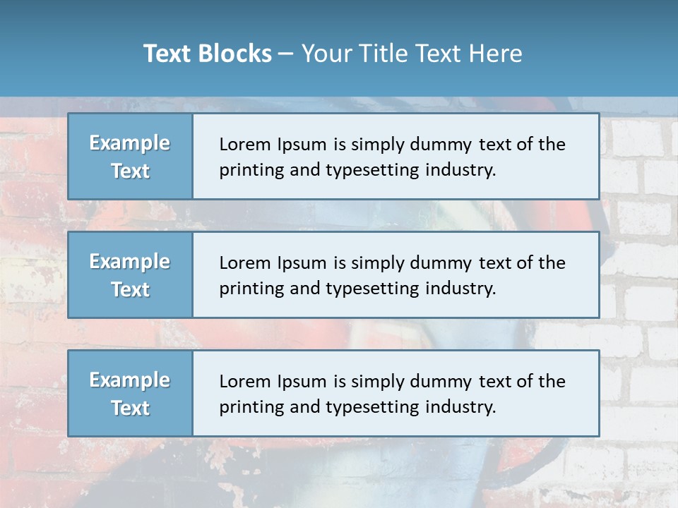 Abstract Idea Deface PowerPoint Template