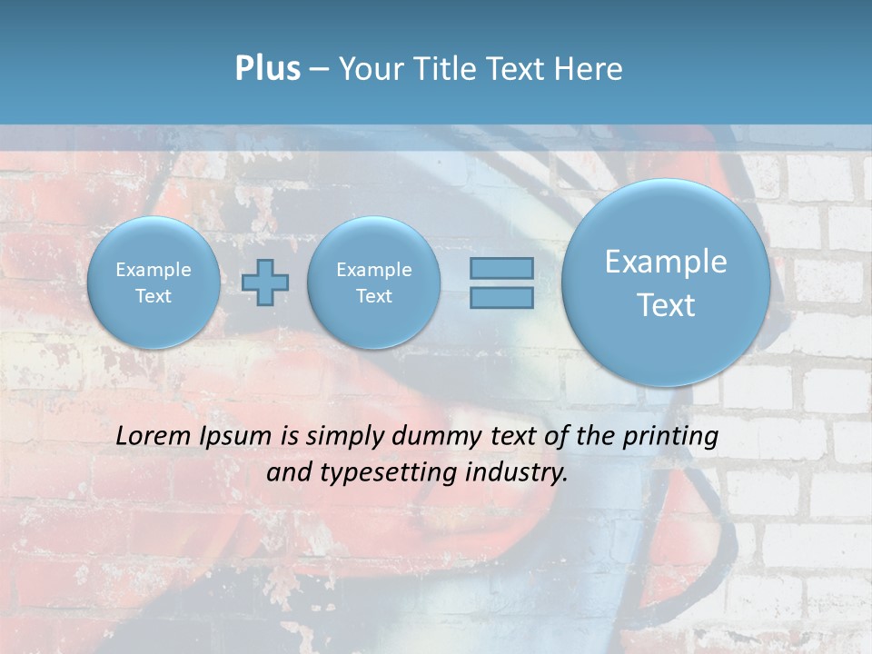 Abstract Idea Deface PowerPoint Template