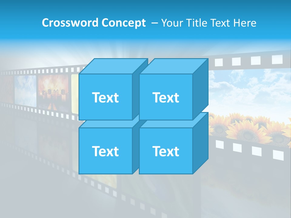 Stream Reflective Watch PowerPoint Template