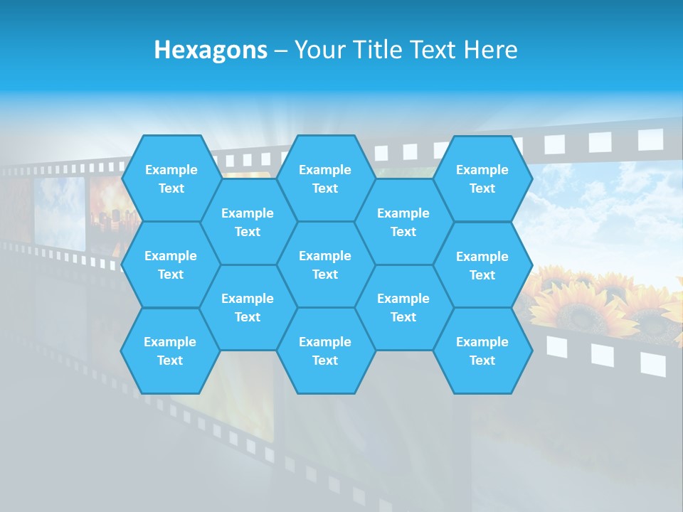 Stream Reflective Watch PowerPoint Template