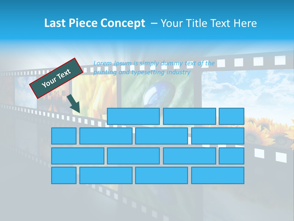 Stream Reflective Watch PowerPoint Template