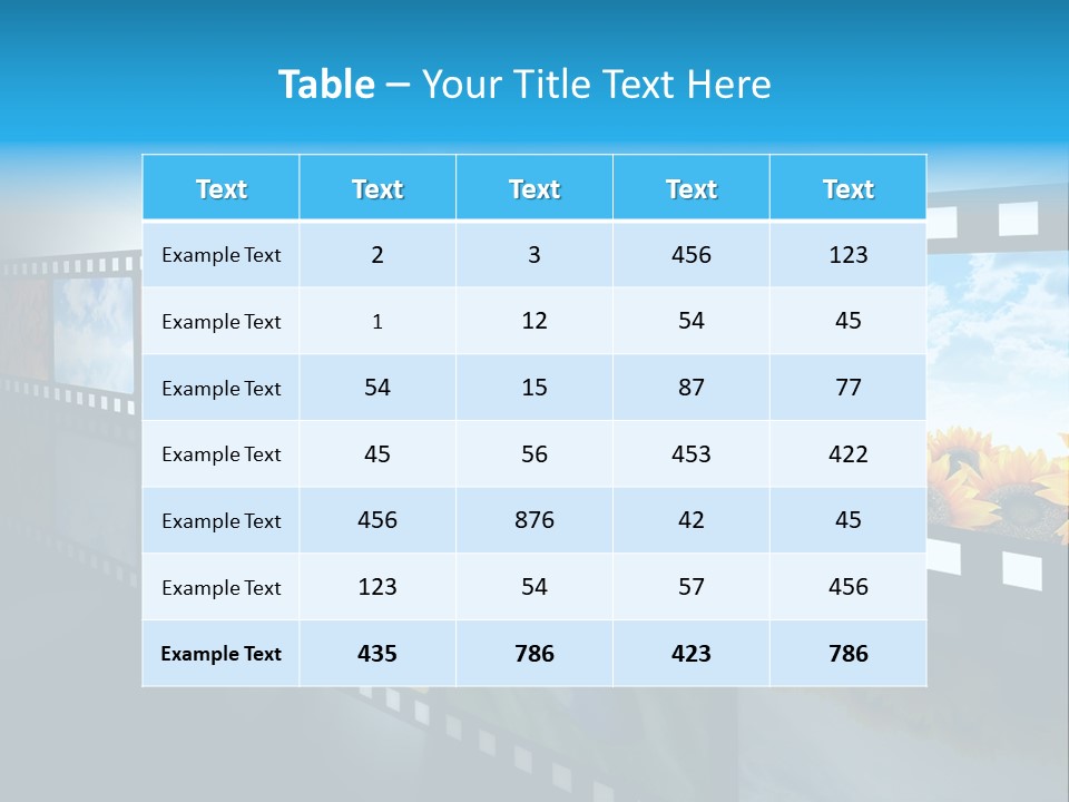 Stream Reflective Watch PowerPoint Template