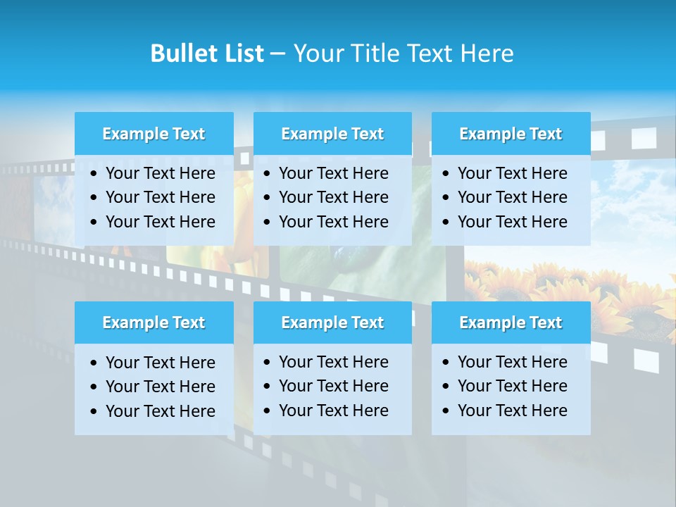 Stream Reflective Watch PowerPoint Template