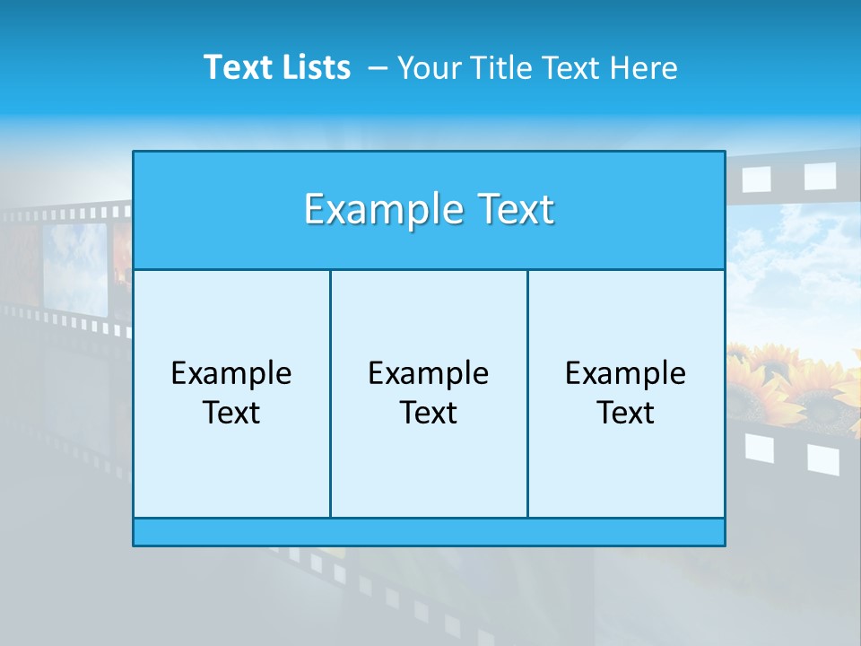 Stream Reflective Watch PowerPoint Template