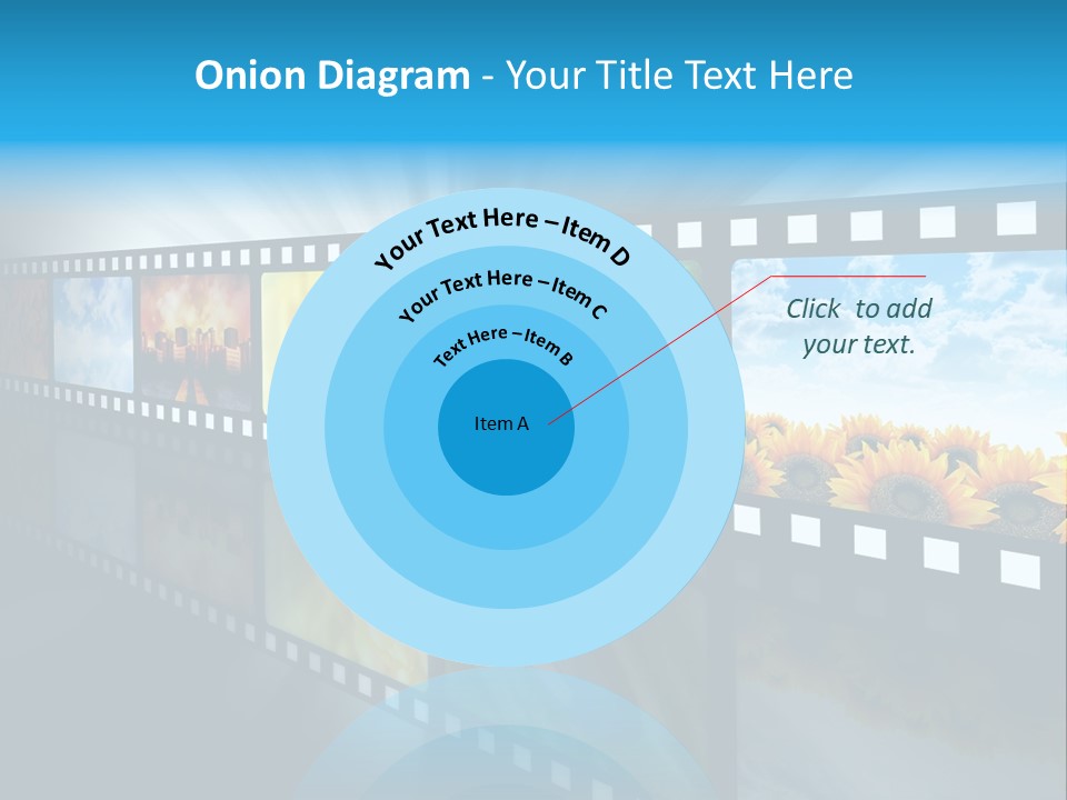 Stream Reflective Watch PowerPoint Template