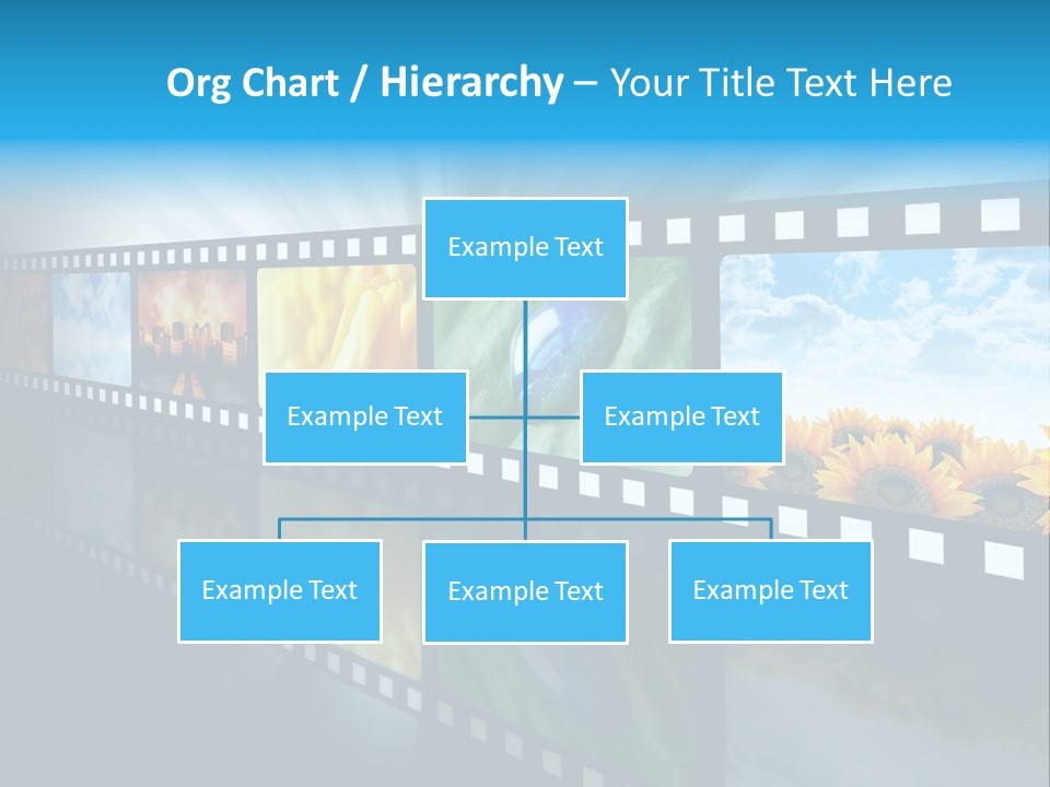 Stream Reflective Watch PowerPoint Template