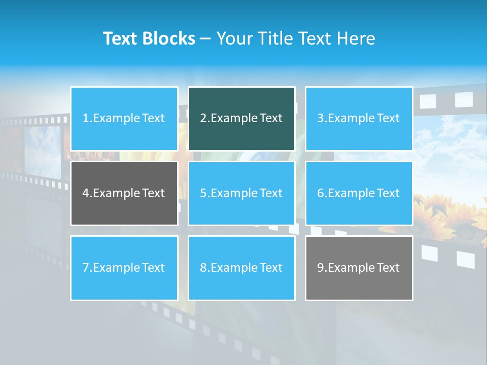 Stream Reflective Watch PowerPoint Template