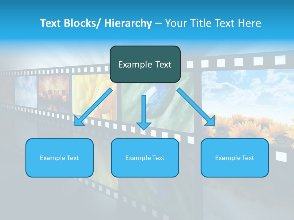 Stream Reflective Watch PowerPoint Template