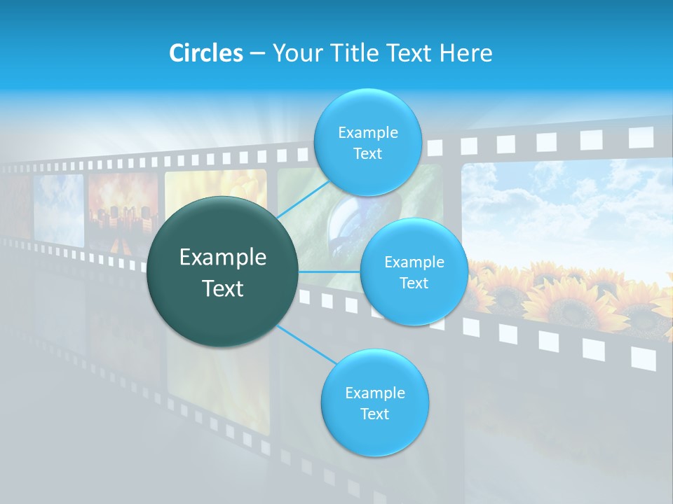 Stream Reflective Watch PowerPoint Template