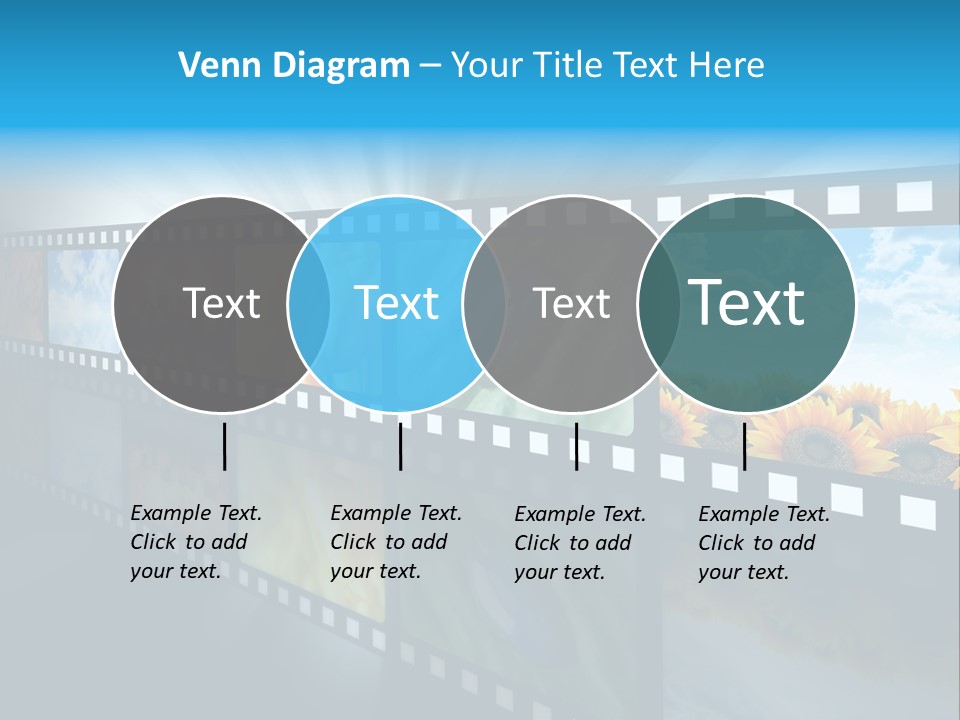 Stream Reflective Watch PowerPoint Template