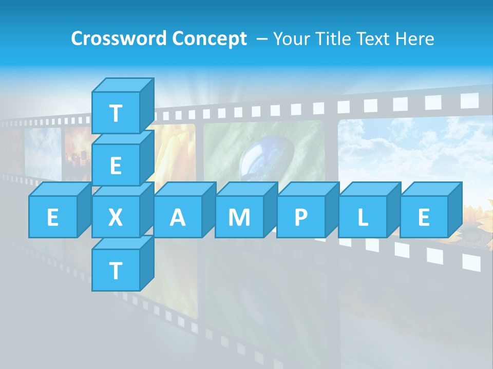 Stream Reflective Watch PowerPoint Template