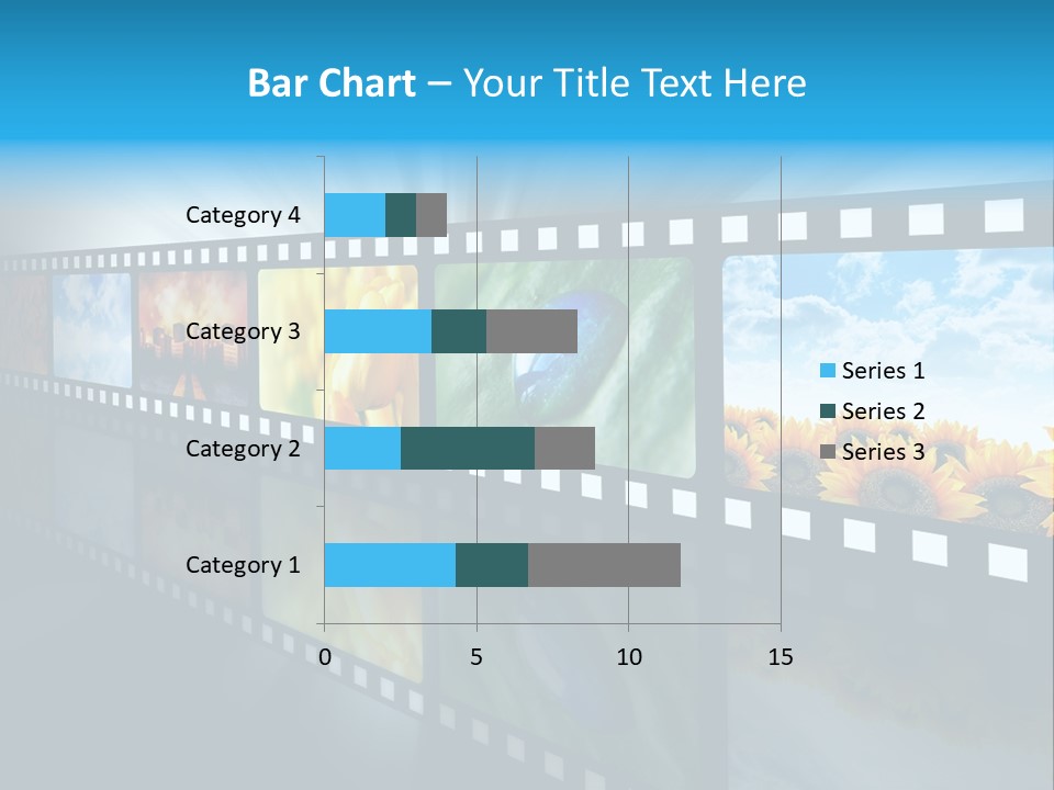 Stream Reflective Watch PowerPoint Template