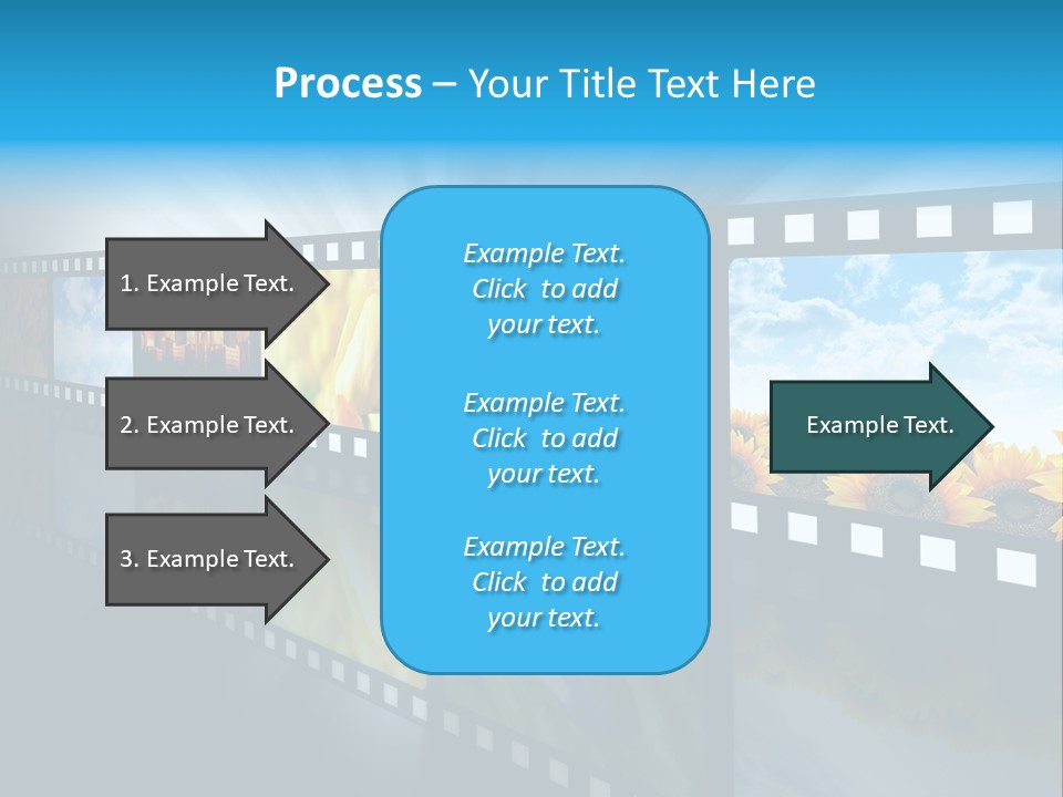 Stream Reflective Watch PowerPoint Template