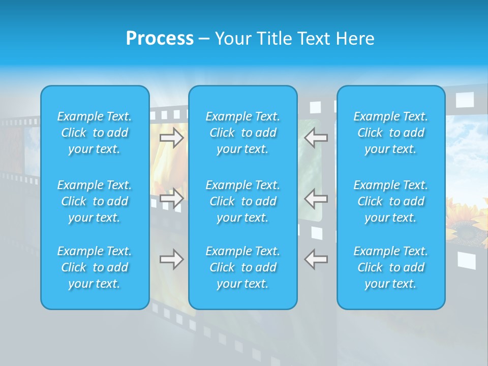 Stream Reflective Watch PowerPoint Template
