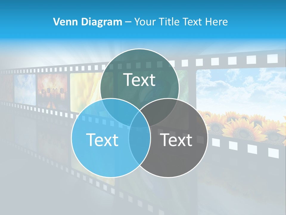 Stream Reflective Watch PowerPoint Template