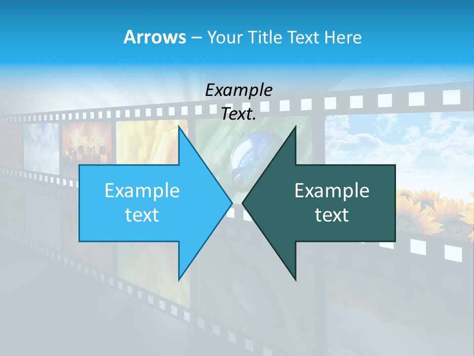 Stream Reflective Watch PowerPoint Template