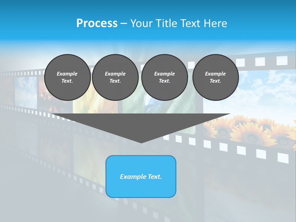 Stream Reflective Watch PowerPoint Template