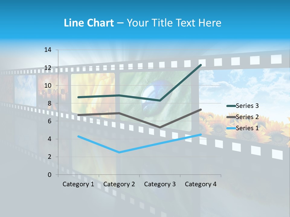 Stream Reflective Watch PowerPoint Template